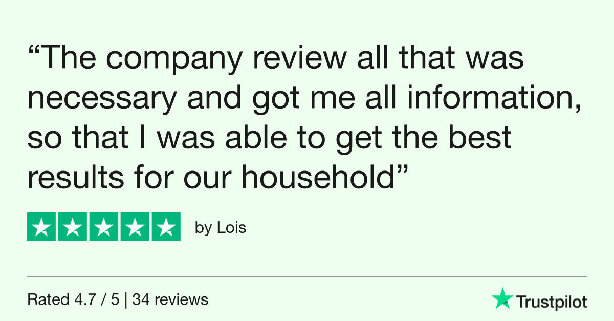 Trustpilot Review - Lois (1)